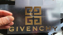Load image into Gallery viewer, Givenchy Logo Iron-on Sticker (heat transfer)