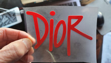 Load image into Gallery viewer, Dior Logo Iron-on Sticker (heat transfer)