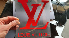 Load image into Gallery viewer, LV Luis Vuitton Logo Iron-on Decal (heat transfer)
