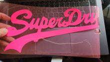 Load image into Gallery viewer, Superdry Logo Iron-on Sticker (heat transfer)