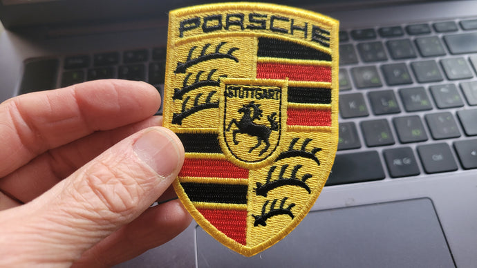 Porsche Embroidered patch Logo