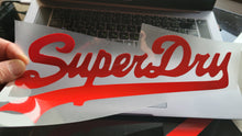 Load image into Gallery viewer, Superdry Logo Iron-on Sticker (heat transfer)