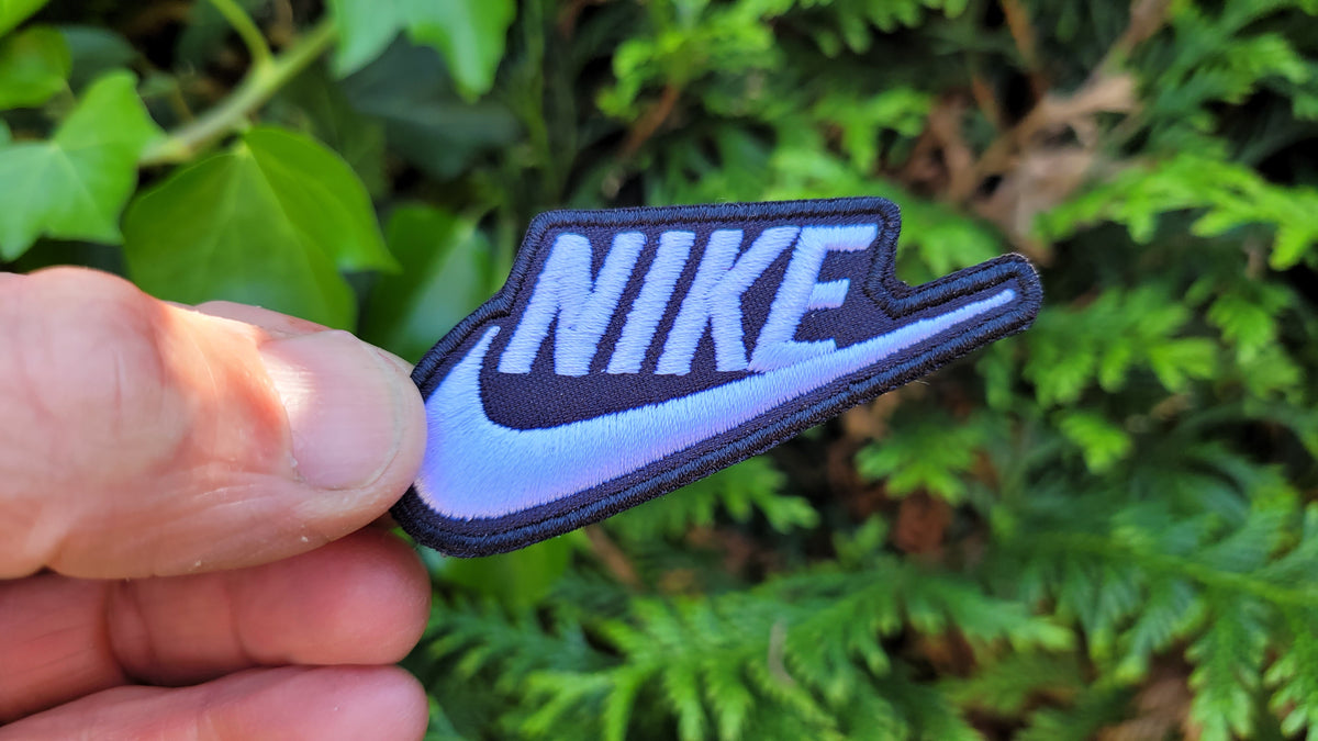 nike vintage iron on patch