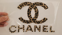 Load image into Gallery viewer, SALE! Chanel Leopard Logo Iron-on Sticker (heat transfer)