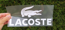 Load image into Gallery viewer, Lacoste Iron-on Sticker (heat transfer)
