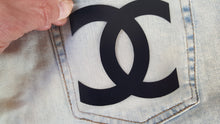 Load image into Gallery viewer, Chanel Brand Logo Iron-on Decal (heat transfer)