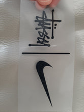Load image into Gallery viewer, Stussy x Nike Logo Iron-on Sticker (heat transfer)