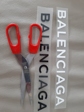 Load image into Gallery viewer, Balenciaga Logo Iron-on Sticker (heat transfer)