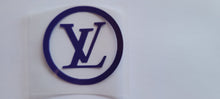 Load image into Gallery viewer, Logo LV Luis Vuitton Circle Symbol Iron-on Decal (heat transfer)