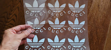 Load image into Gallery viewer, Adidas x Gucci Collab Logo Iron-on Decal (heat transfer)