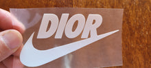 Load image into Gallery viewer, Nike x Dior Logo Iron-on Sticker (heat transfer)