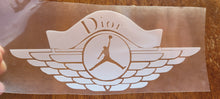Load image into Gallery viewer, Jordan x Dior Collab Logo Iron-on Sticker (heat transfer)