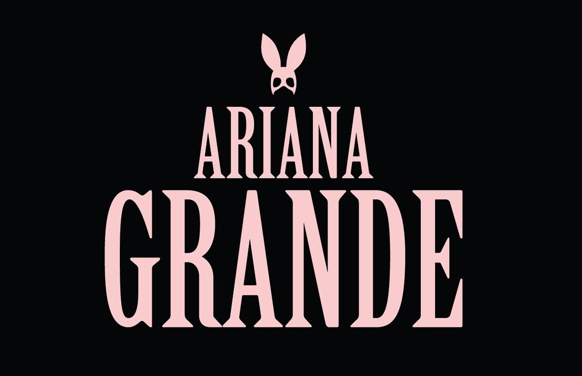 Ariana Grande Logo for T-shirt Iron-on Sticker – Customeazy