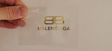 Load image into Gallery viewer, Balenciaga Logo Iron-on Sticker (heat transfer)