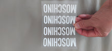 Load image into Gallery viewer, Moschino Logo Iron-on Sticker (heat transfer)