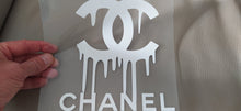 Load image into Gallery viewer, CHANEL leaking Logo Iron-on Sticker (heat transfer)