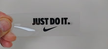 Load image into Gallery viewer, Just do it Nike Logo Iron-on Sticker (heat transfer)