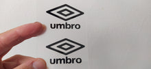 Load image into Gallery viewer, Umbro Logo Iron-on Sticker (heat transfer)