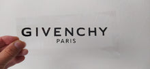 Load image into Gallery viewer, Givenchy Logo Iron-on Sticker (heat transfer)