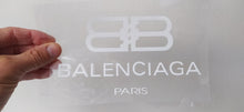 Load image into Gallery viewer, Balenciaga Logo Iron-on Sticker (heat transfer)