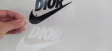 Load image into Gallery viewer, Nike x Dior Logo Iron-on Sticker (heat transfer)