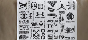 Various Logos Full Printed Sheet