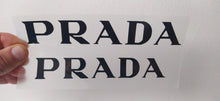 Load image into Gallery viewer, Prada Logo Iron-on Sticker (heat transfer)