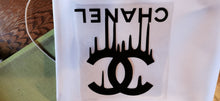 Load image into Gallery viewer, CHANEL leaking Logo Iron-on Sticker (heat transfer)