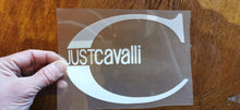 Load image into Gallery viewer, Just Cavalli Logo Iron-on Sticker (heat transfer)
