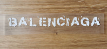 Load image into Gallery viewer, Balenciaga Design Logo Iron-on Sticker (heat transfer)