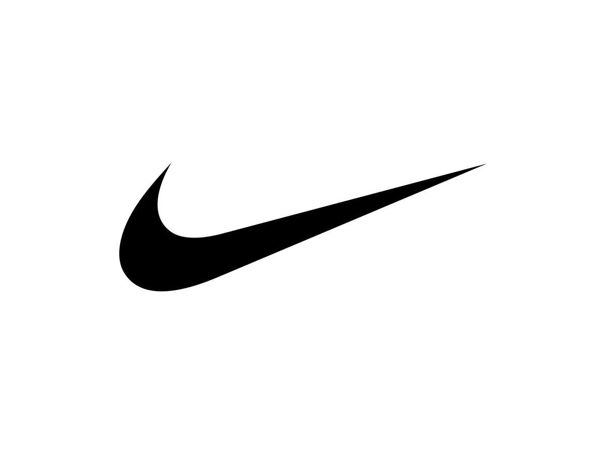 Nike Logo Iron On Patch | 2 pcs | Black And White Iron On Patch