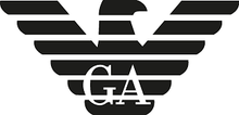 Load image into Gallery viewer, Armani Logo Iron-on Sticker (heat transfer)