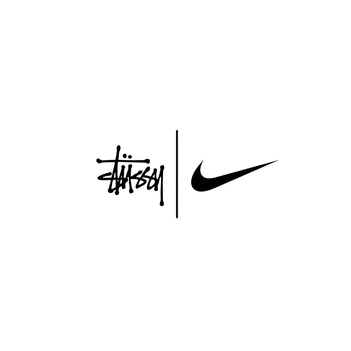 Stussy x Nike Logo Ironon Sticker (heat transfer) Customeazy