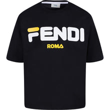 Load image into Gallery viewer, Fendi  x Fila Collab Logo Sticker Iron on