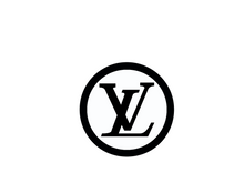 Load image into Gallery viewer, Logo LV Luis Vuitton Circle Symbol Iron-on Decal (heat transfer)
