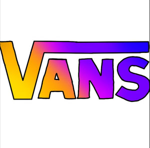 Vans  Full Color Logo (heat transfer)