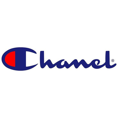 Chanel x Champion Logo Iron-On Patch – Full-Color Print