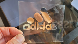 Adidas Artistical Logo Iron-on Decal (heat transfer patch)