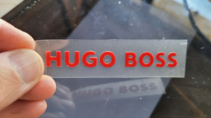 NEW Hugo Boss Logo Iron-on Sticker (heat transfer)