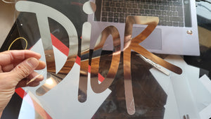 Dior Logo Iron-on Sticker (heat transfer)