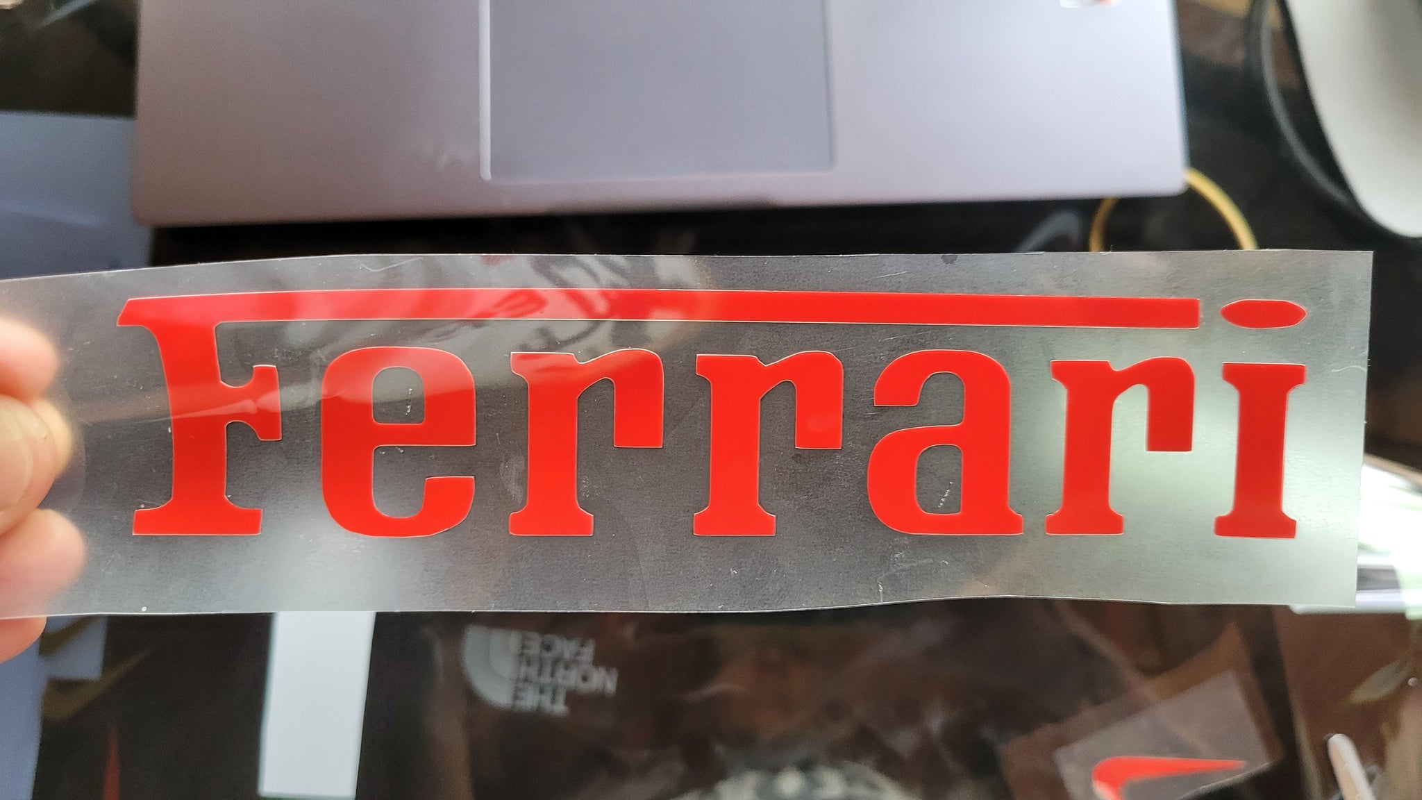 Ferrari Logo Iron-on Sticker (heat transfer) – Customeazy