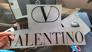 Valentino logo Sticker Iron-on