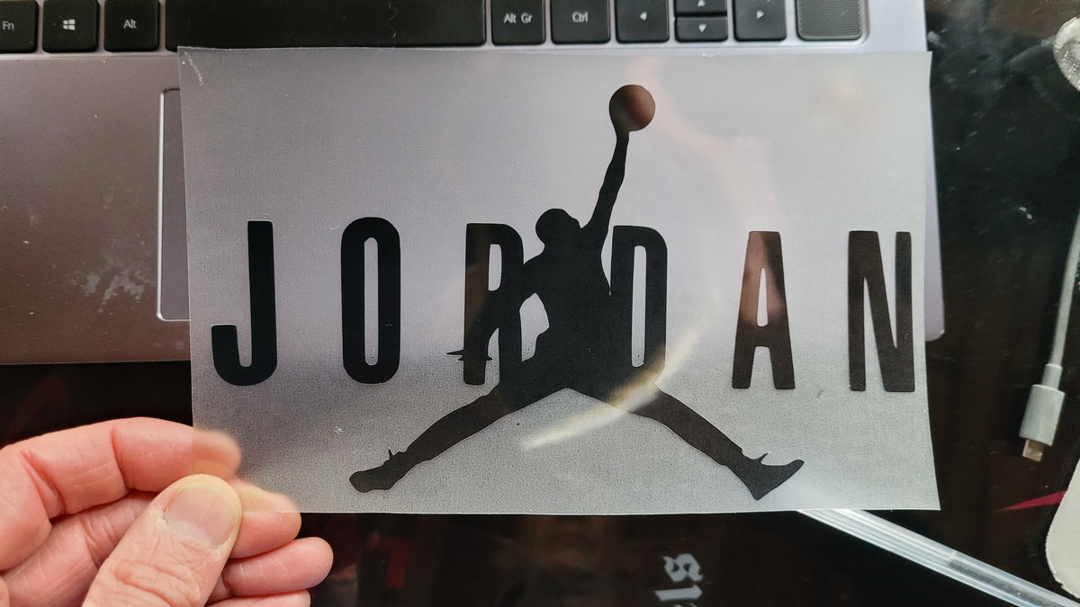 Jordan Logo Iron-on Sticker (heat transfer) – Customeazy