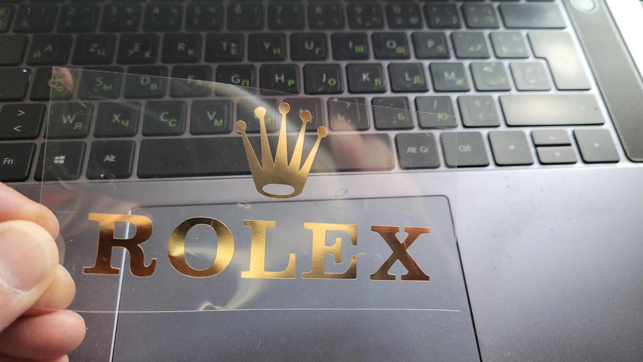 Rolex Brand Logo Iron-on Decal (heat transfer) – Customeazy