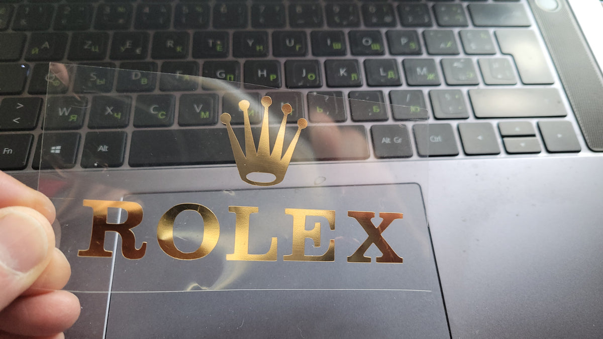 Rolex Brand Logo Iron-on Decal (heat transfer) – Customeazy