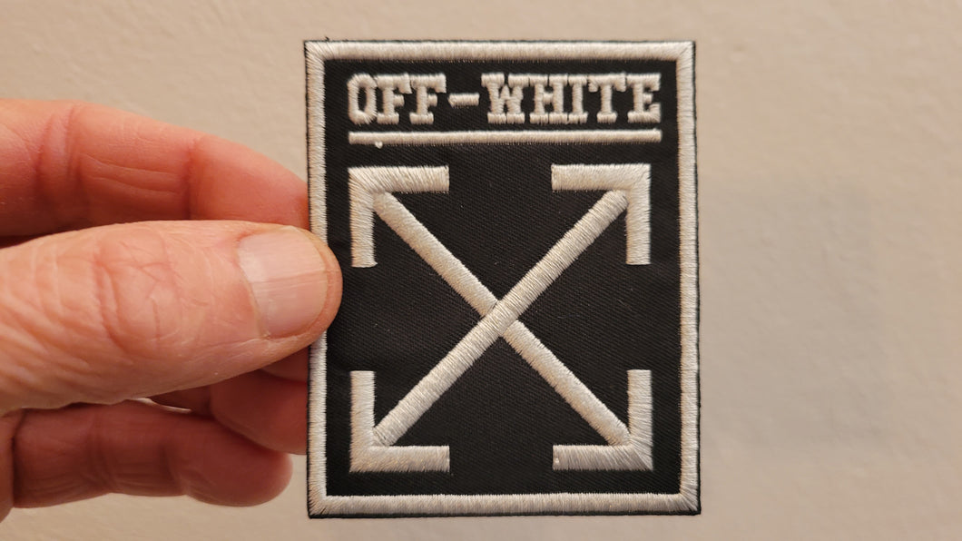 Off White Embroidered patch Logo