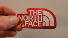 Load image into Gallery viewer, Embroidered patch North Face Logo RED