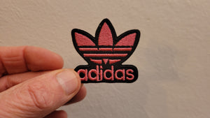 Adidas Trefoil Embroidered patch Logo PINK
