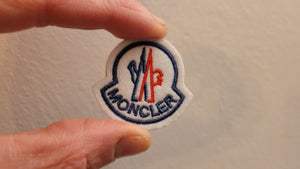 Moncler patch Logo