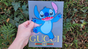 Gucci Stitch Big Color Logo Transfer